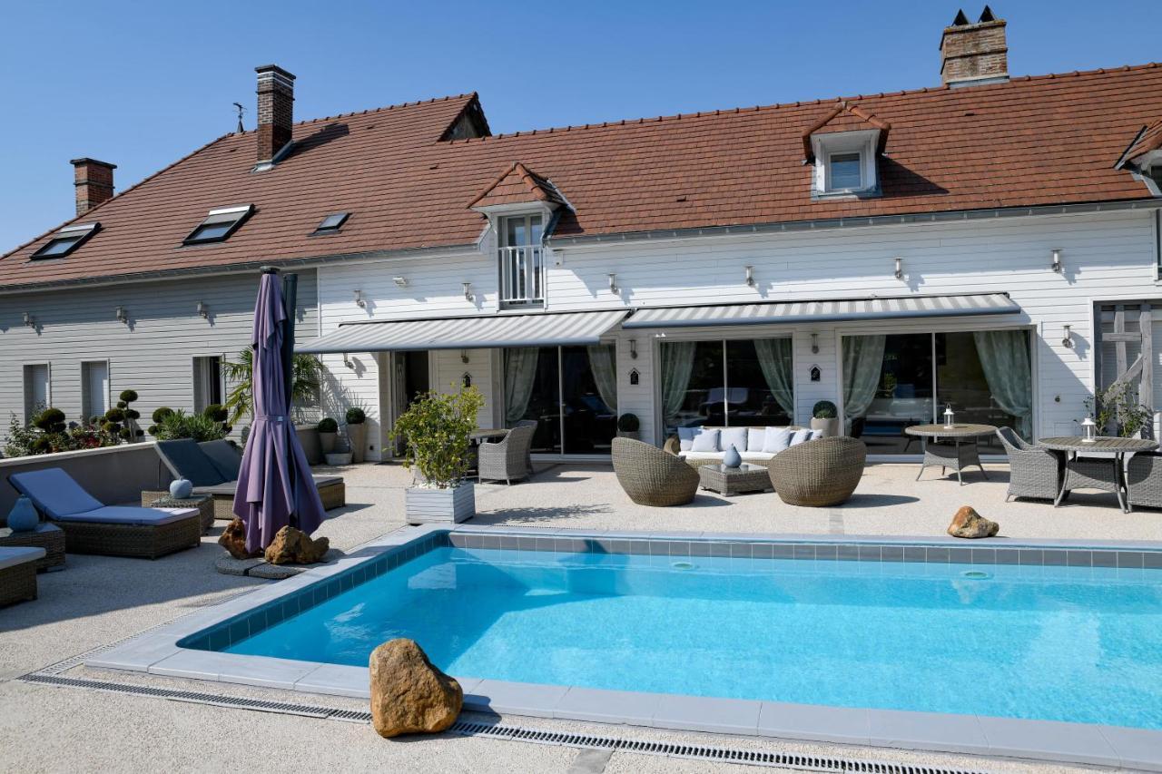 Villa De La Croix - Maison D'Hotes A 4 Minutes De L'A26 Avec Parking Villechétif Buitenkant foto